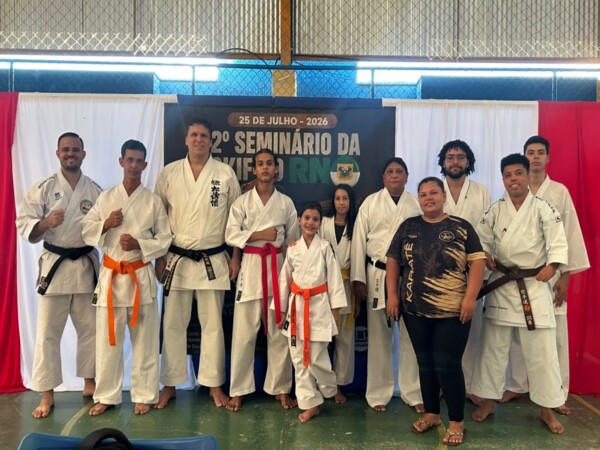 Delegação de caratecas de Bom Jesus participa de importante capacitação no Rio Grande do Norte