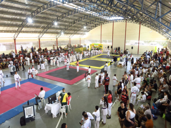 Sucesso: IV Copa Sertão de Karatê, realizada em Bom Jesus, bate recorde de participação e supera edições anteriores