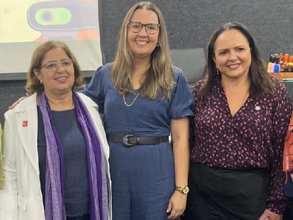 Secretárias representam município em evento na AL=PB, para lançamento da campanha "Brasil sem Misoginia